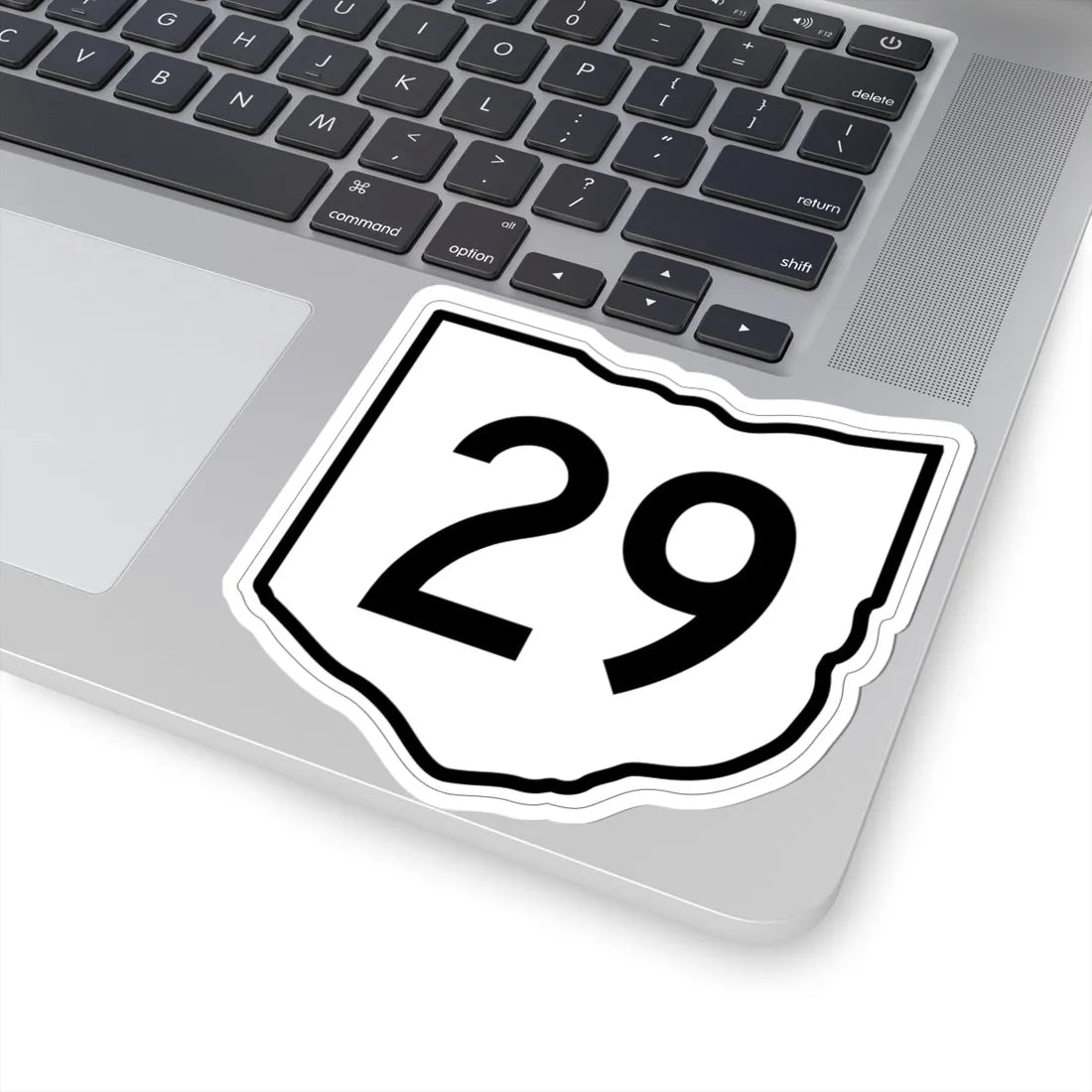 OH-29 1960 (Ohio) (Road Sign) STICKER Vinyl Kiss-Cut Decal - The Sticker Space