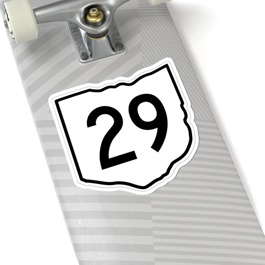 OH-29 1960 (Ohio) (Road Sign) STICKER Vinyl Kiss-Cut Decal - The Sticker Space