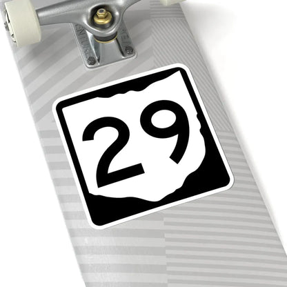 OH-29 (Ohio) (Road Sign) STICKER Vinyl Kiss-Cut Decal - The Sticker Space