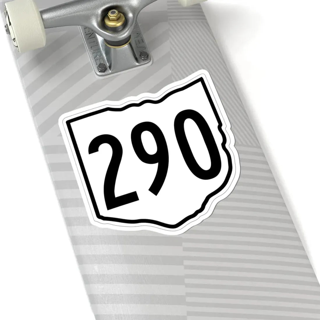 OH-290 1960 (Ohio) (Road Sign) STICKER Vinyl Kiss-Cut Decal - The Sticker Space