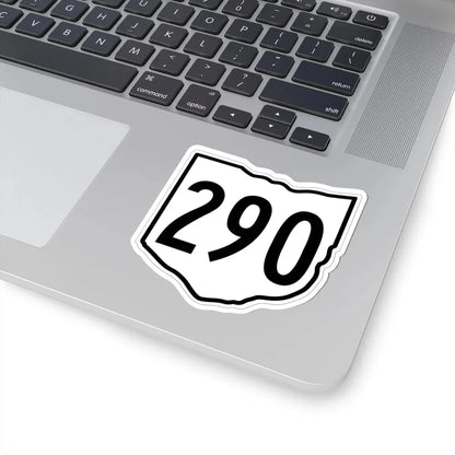 OH-290 1960 (Ohio) (Road Sign) STICKER Vinyl Kiss-Cut Decal - The Sticker Space