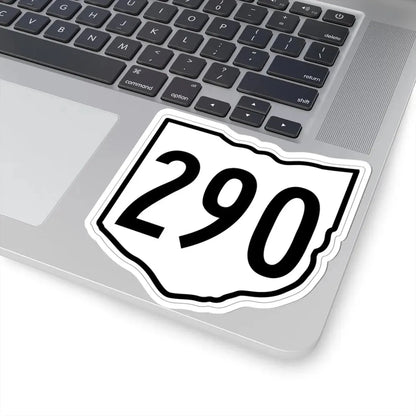 OH-290 1960 (Ohio) (Road Sign) STICKER Vinyl Kiss-Cut Decal - The Sticker Space