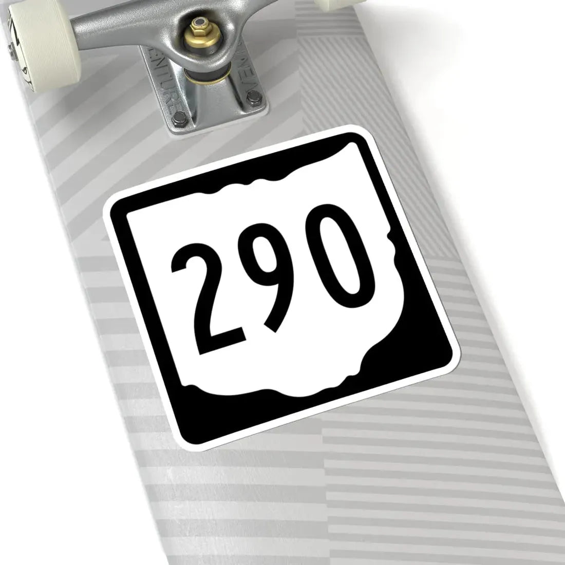 OH-290 1967 (Ohio) (Road Sign) STICKER Vinyl Kiss-Cut Decal - The Sticker Space