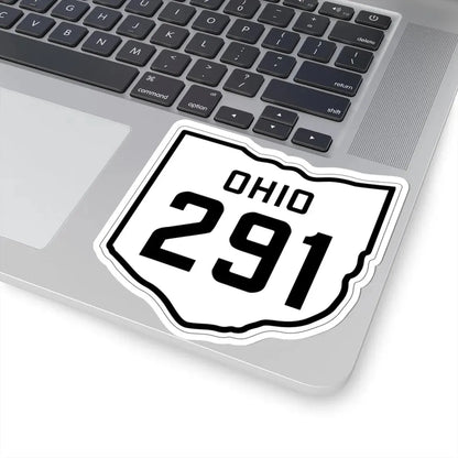OH-291 1927 (Ohio) (Road Sign) STICKER Vinyl Kiss-Cut Decal - The Sticker Space