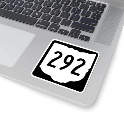 OH-292 1967 (Ohio) (Road Sign) STICKER Vinyl Kiss-Cut Decal - The Sticker Space