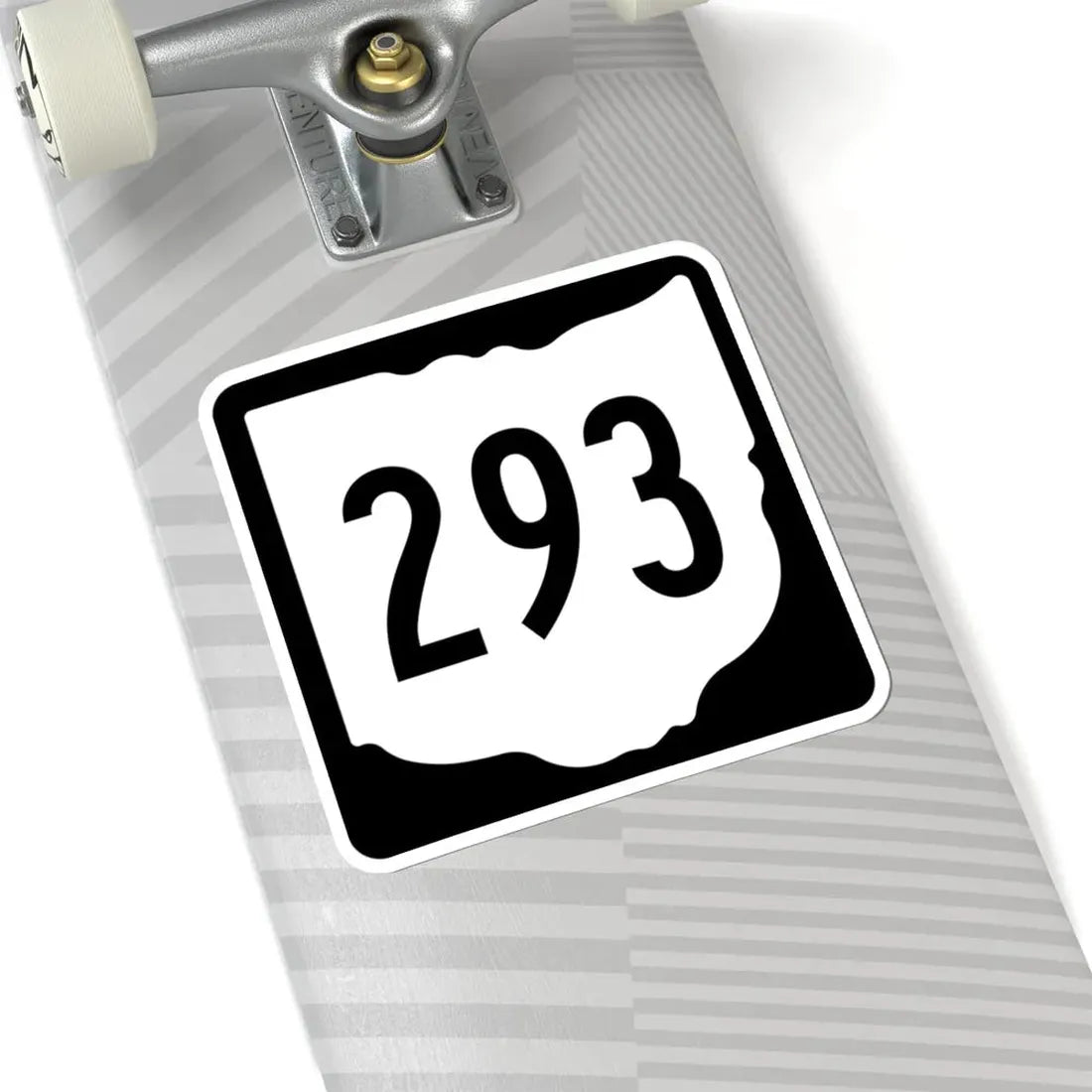 OH-293 1967 (Ohio) (Road Sign) STICKER Vinyl Kiss-Cut Decal - The Sticker Space