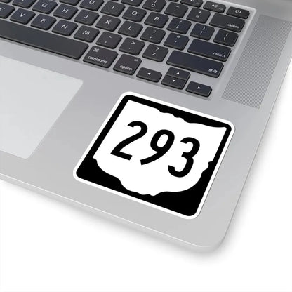 OH-293 1967 (Ohio) (Road Sign) STICKER Vinyl Kiss-Cut Decal - The Sticker Space