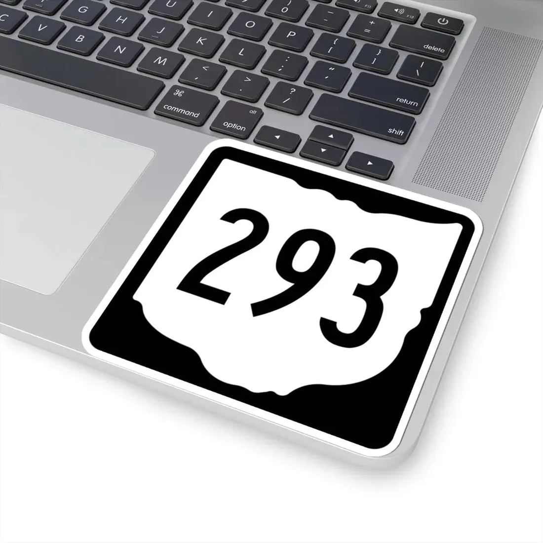 OH-293 1967 (Ohio) (Road Sign) STICKER Vinyl Kiss-Cut Decal - The Sticker Space