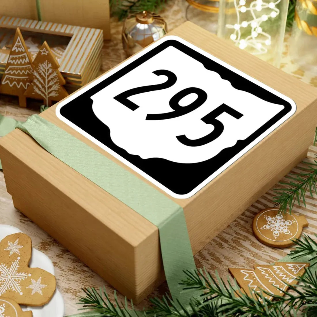 OH-295 1967 (Ohio) (Road Sign) STICKER Vinyl Kiss-Cut Decal - The Sticker Space