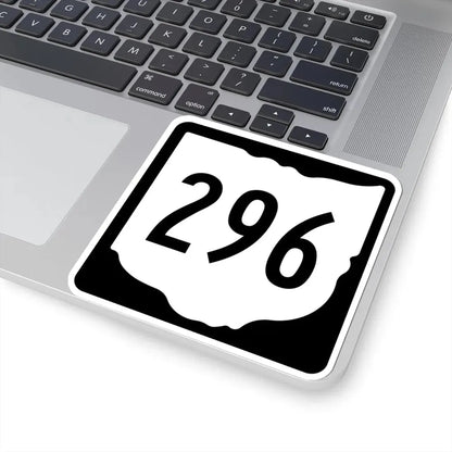 OH-296 1967 (Ohio) (Road Sign) STICKER Vinyl Kiss-Cut Decal - The Sticker Space