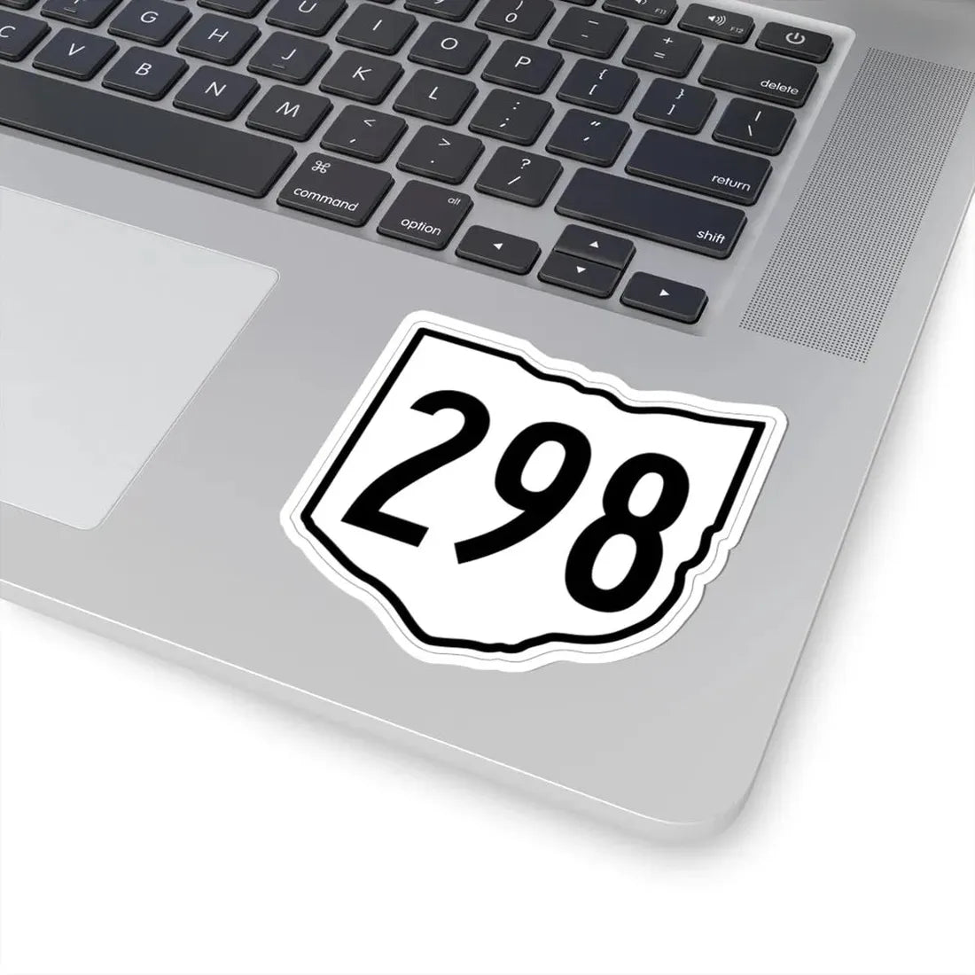 OH-298 1960 (Ohio) (Road Sign) STICKER Vinyl Kiss-Cut Decal - The Sticker Space