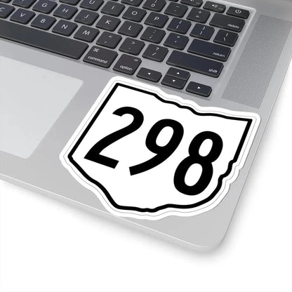 OH-298 1960 (Ohio) (Road Sign) STICKER Vinyl Kiss-Cut Decal - The Sticker Space