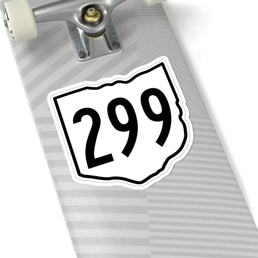 OH-299 1960 (Ohio) (Road Sign) STICKER Vinyl Kiss-Cut Decal - The Sticker Space