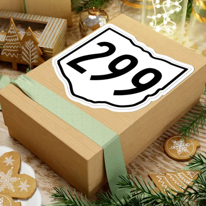 OH-299 1960 (Ohio) (Road Sign) STICKER Vinyl Kiss-Cut Decal - The Sticker Space