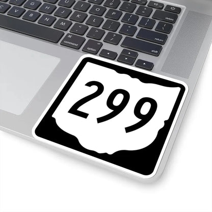OH-299 1967 (Ohio) (Road Sign) STICKER Vinyl Kiss-Cut Decal - The Sticker Space