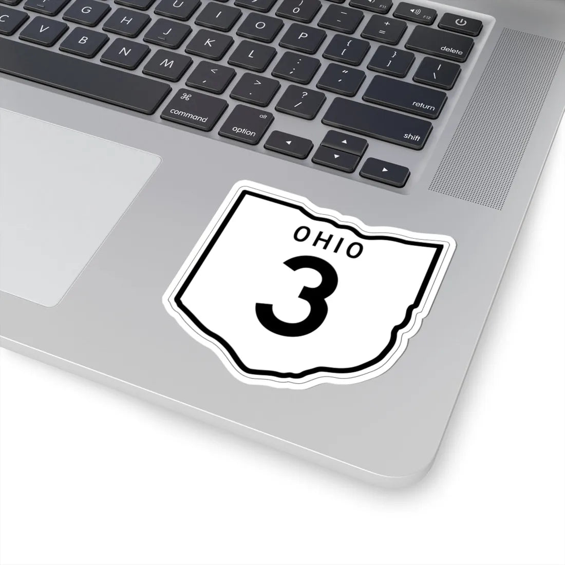 OH-3 1948 (Ohio) (Road Sign) STICKER Vinyl Kiss-Cut Decal - The Sticker Space