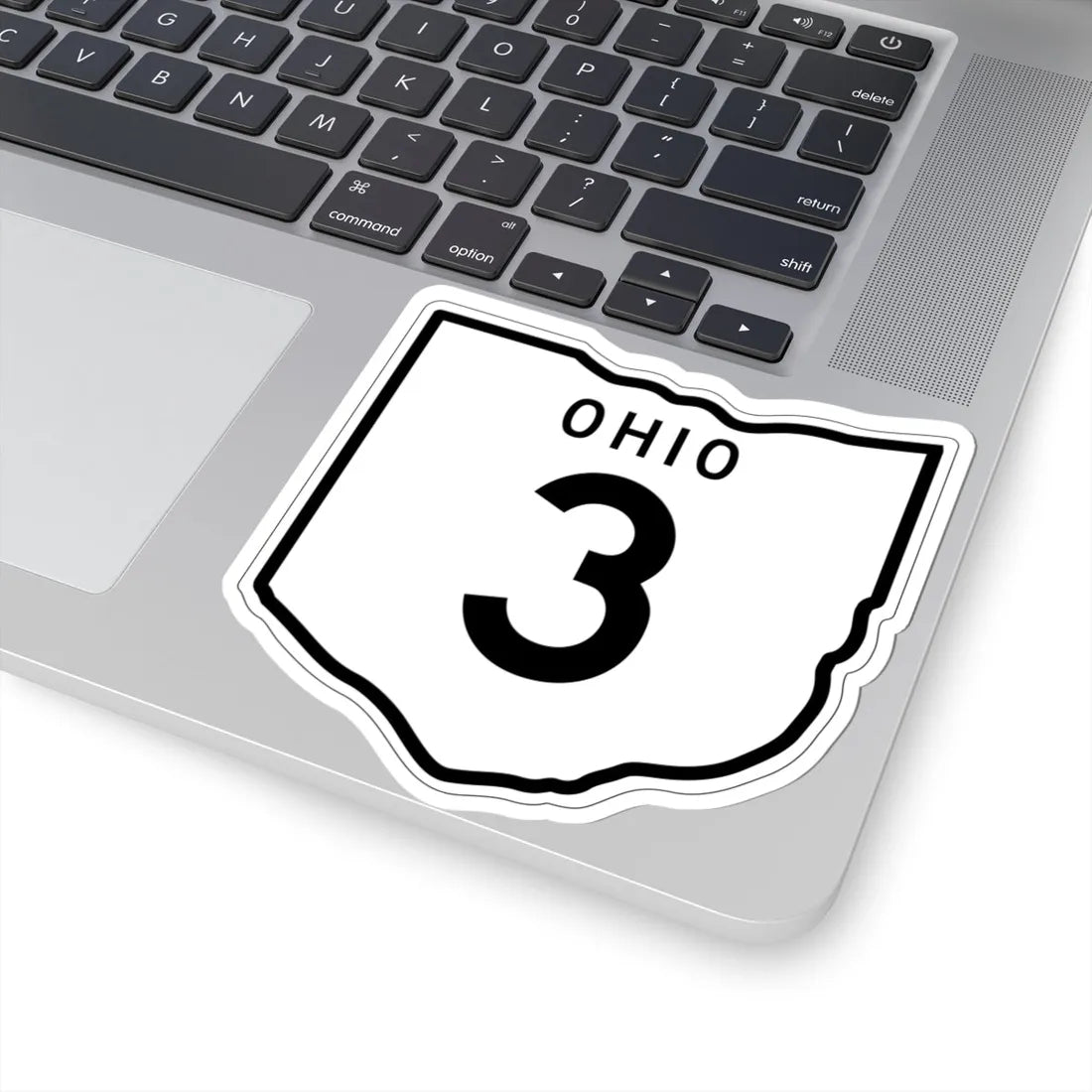 OH-3 1948 (Ohio) (Road Sign) STICKER Vinyl Kiss-Cut Decal - The Sticker Space