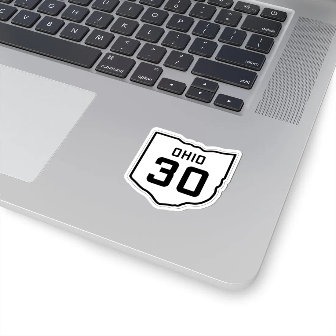 OH-30 1927 (Ohio) (Road Sign) STICKER Vinyl Kiss-Cut Decal - The Sticker Space