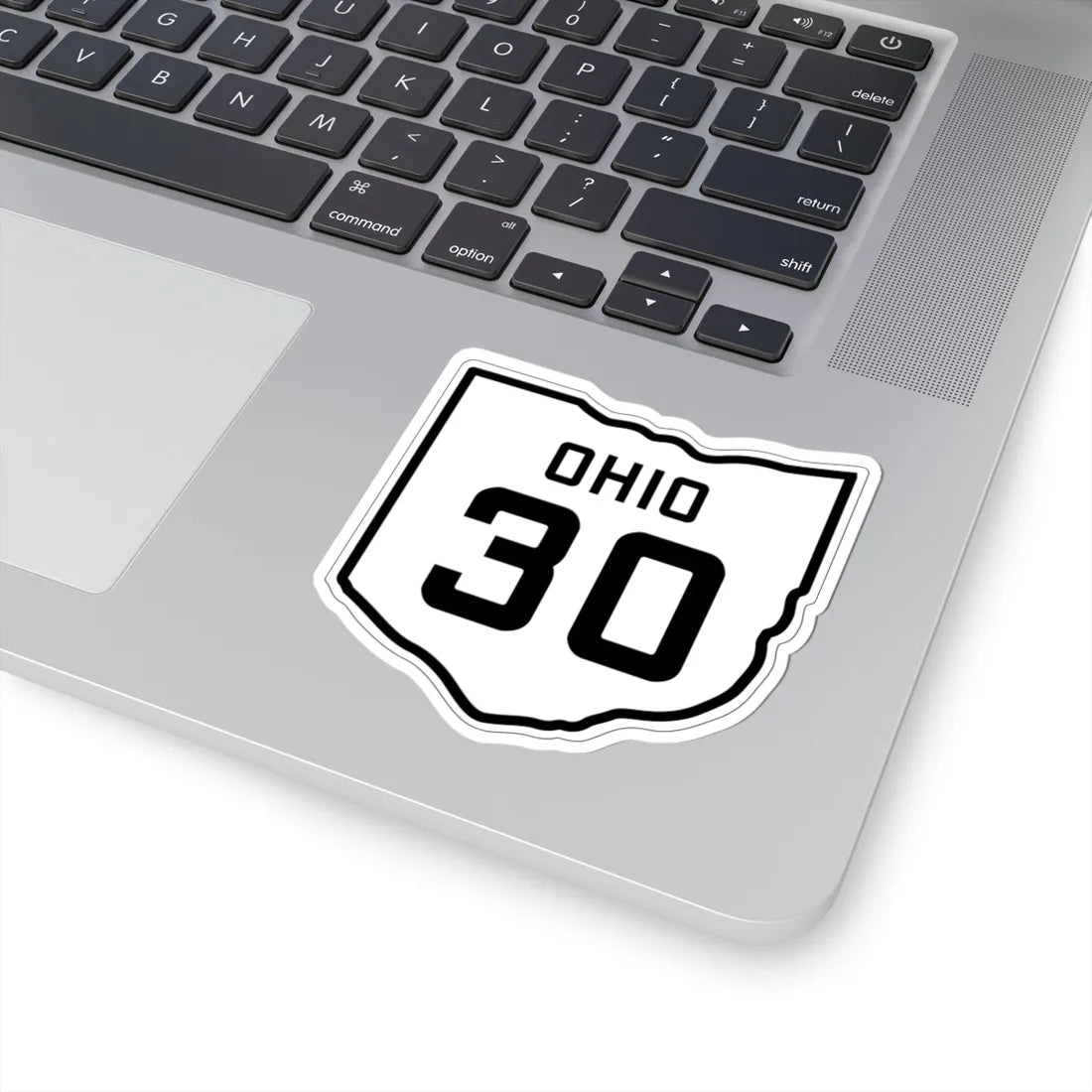 OH-30 1927 (Ohio) (Road Sign) STICKER Vinyl Kiss-Cut Decal - The Sticker Space