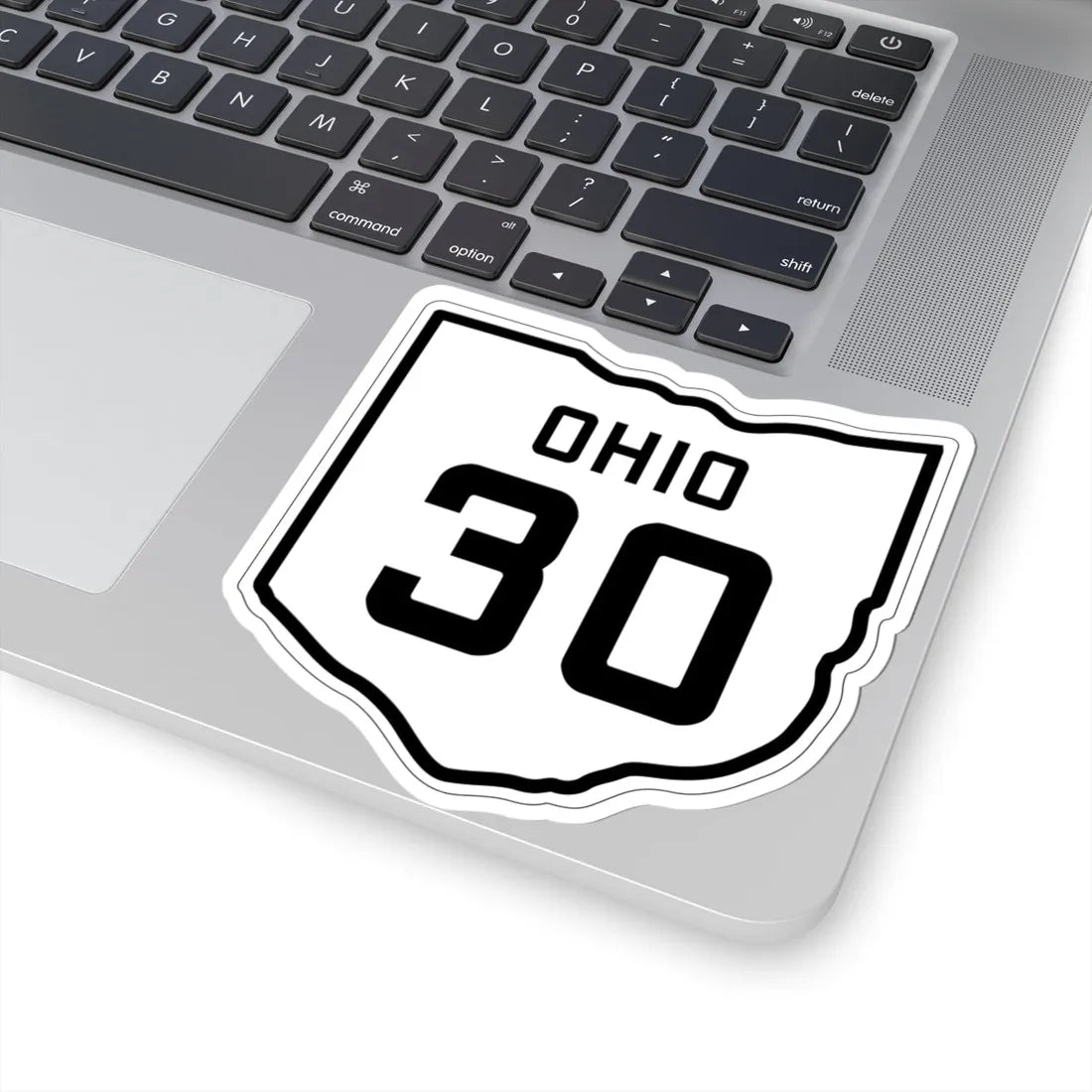 OH-30 1927 (Ohio) (Road Sign) STICKER Vinyl Kiss-Cut Decal - The Sticker Space