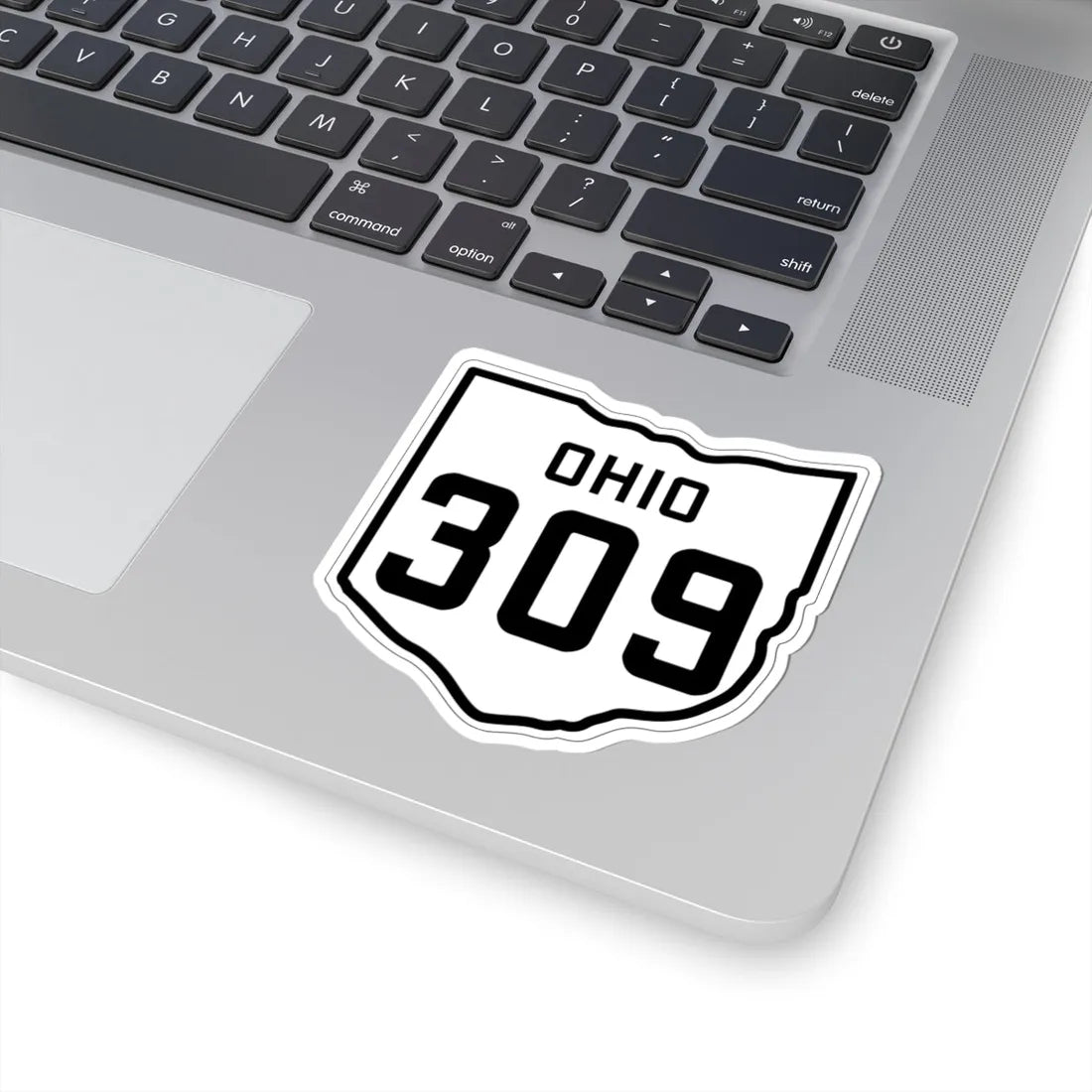OH-309 1927 (Ohio) (Road Sign) STICKER Vinyl Kiss-Cut Decal - The Sticker Space