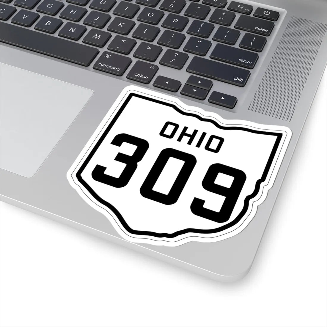 OH-309 1927 (Ohio) (Road Sign) STICKER Vinyl Kiss-Cut Decal - The Sticker Space