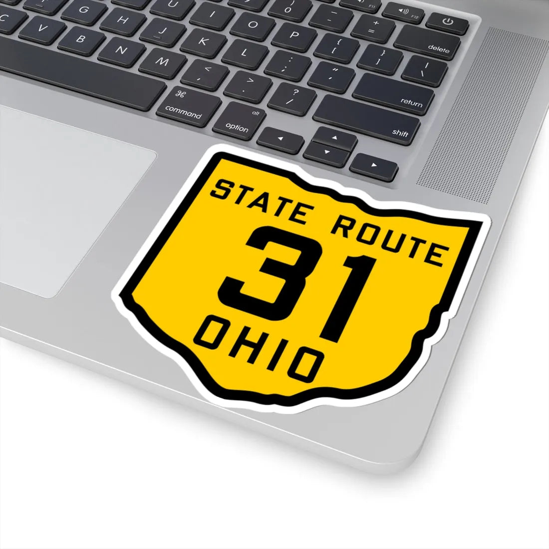 OH-31 1920 (Ohio) (Road Sign) STICKER Vinyl Kiss-Cut Decal - The Sticker Space