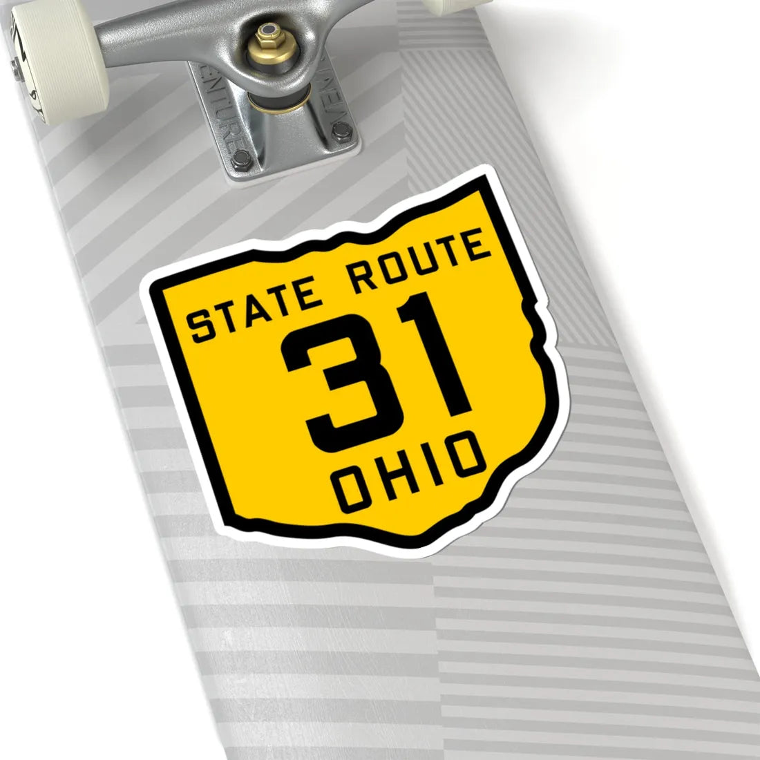 OH-31 1920 (Ohio) (Road Sign) STICKER Vinyl Kiss-Cut Decal - The Sticker Space