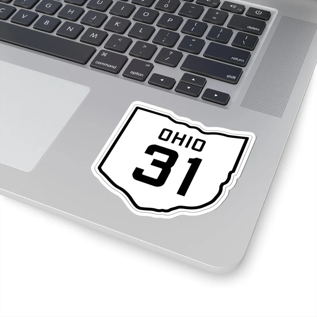 OH-31 1927 (Ohio) (Road Sign) STICKER Vinyl Kiss-Cut Decal - The Sticker Space