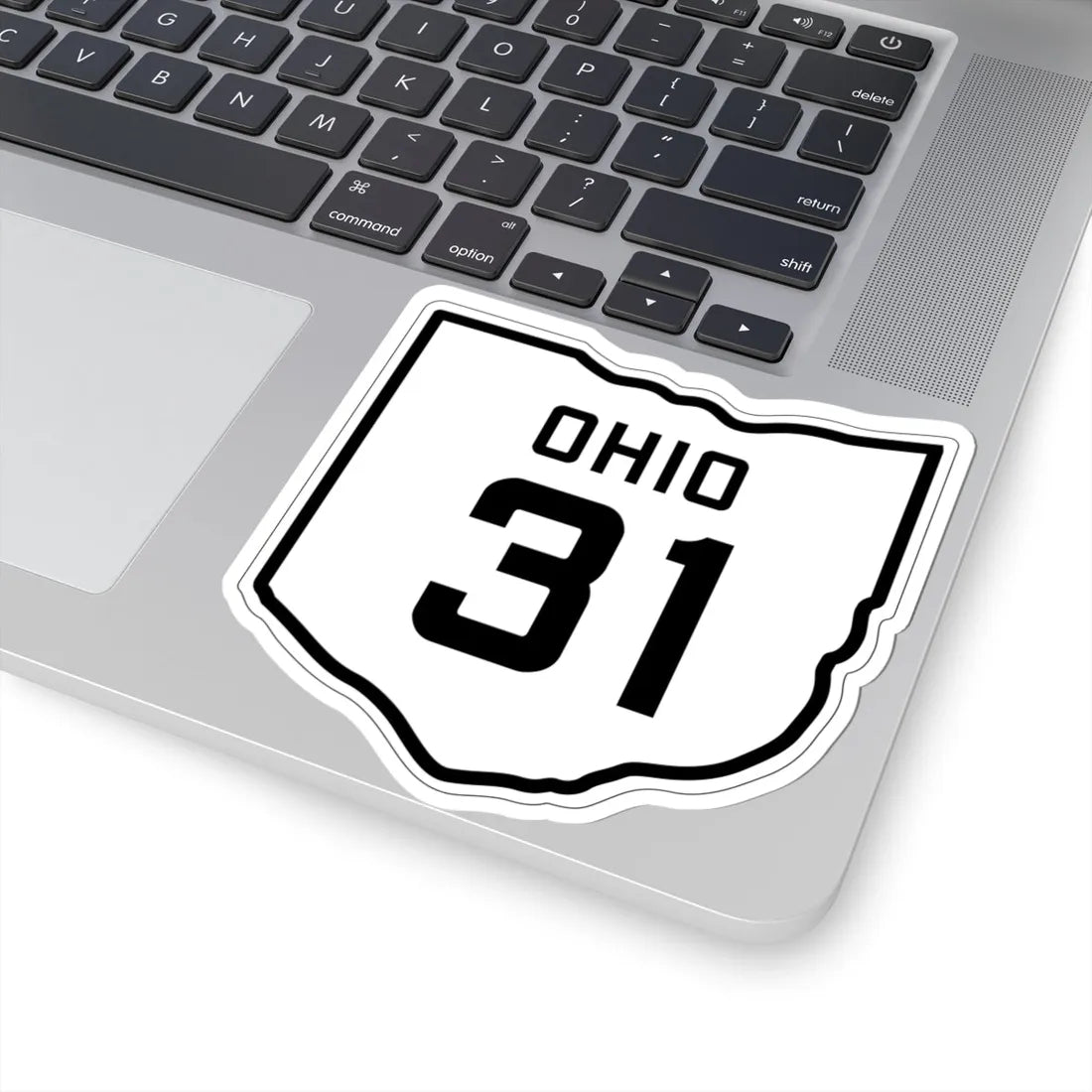 OH-31 1927 (Ohio) (Road Sign) STICKER Vinyl Kiss-Cut Decal - The Sticker Space