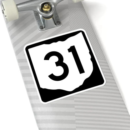 OH-31 (Ohio) (Road Sign) STICKER Vinyl Kiss-Cut Decal - The Sticker Space