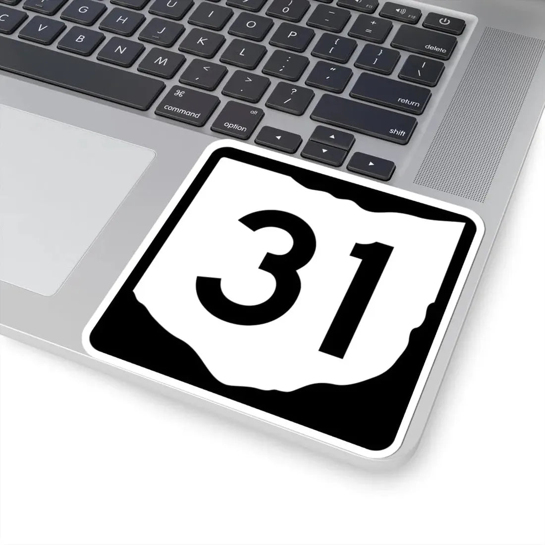 OH-31 (Ohio) (Road Sign) STICKER Vinyl Kiss-Cut Decal - The Sticker Space