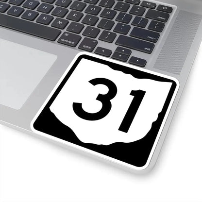 OH-31 (Ohio) (Road Sign) STICKER Vinyl Kiss-Cut Decal - The Sticker Space