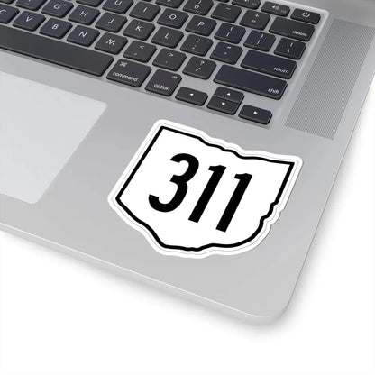 OH-311 1960 (Ohio) (Road Sign) STICKER Vinyl Kiss-Cut Decal - The Sticker Space