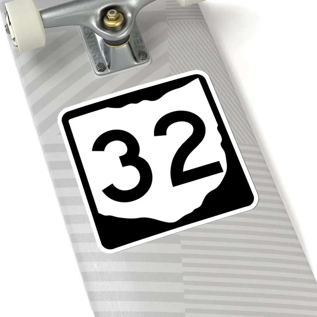 OH-32 (Ohio) (Road Sign) STICKER Vinyl Kiss-Cut Decal - The Sticker Space
