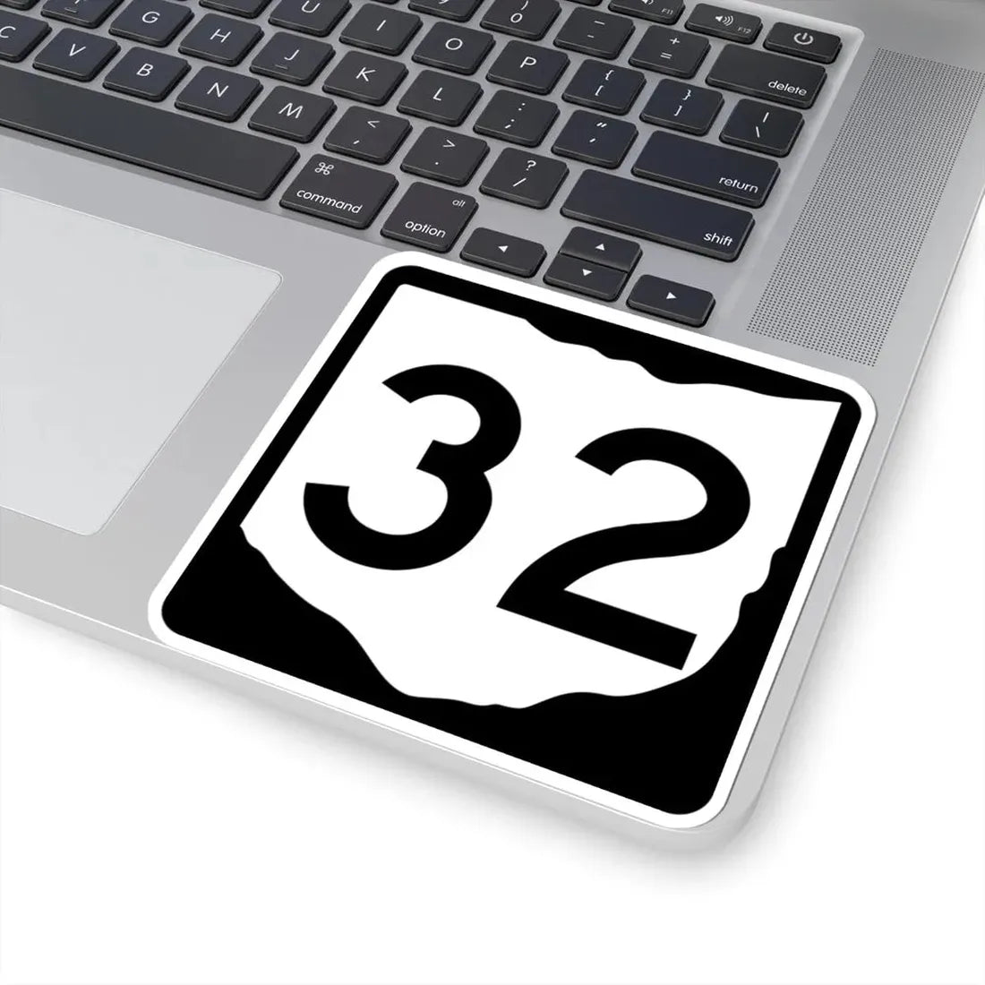 OH-32 (Ohio) (Road Sign) STICKER Vinyl Kiss-Cut Decal - The Sticker Space