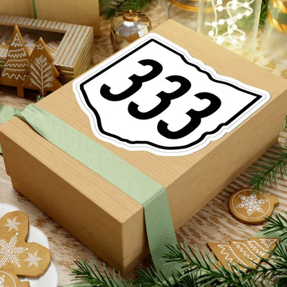 OH-333 1960 (Ohio) (Road Sign) STICKER Vinyl Kiss-Cut Decal - The Sticker Space