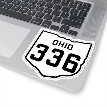 OH-336 1927 (Ohio) (Road Sign) STICKER Vinyl Kiss-Cut Decal - The Sticker Space