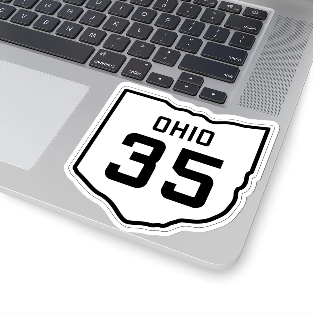 OH-35 1927 (Ohio) (Road Sign) STICKER Vinyl Kiss-Cut Decal - The Sticker Space
