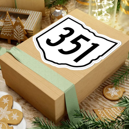 OH-351 1960 (Ohio) (Road Sign) STICKER Vinyl Kiss-Cut Decal - The Sticker Space