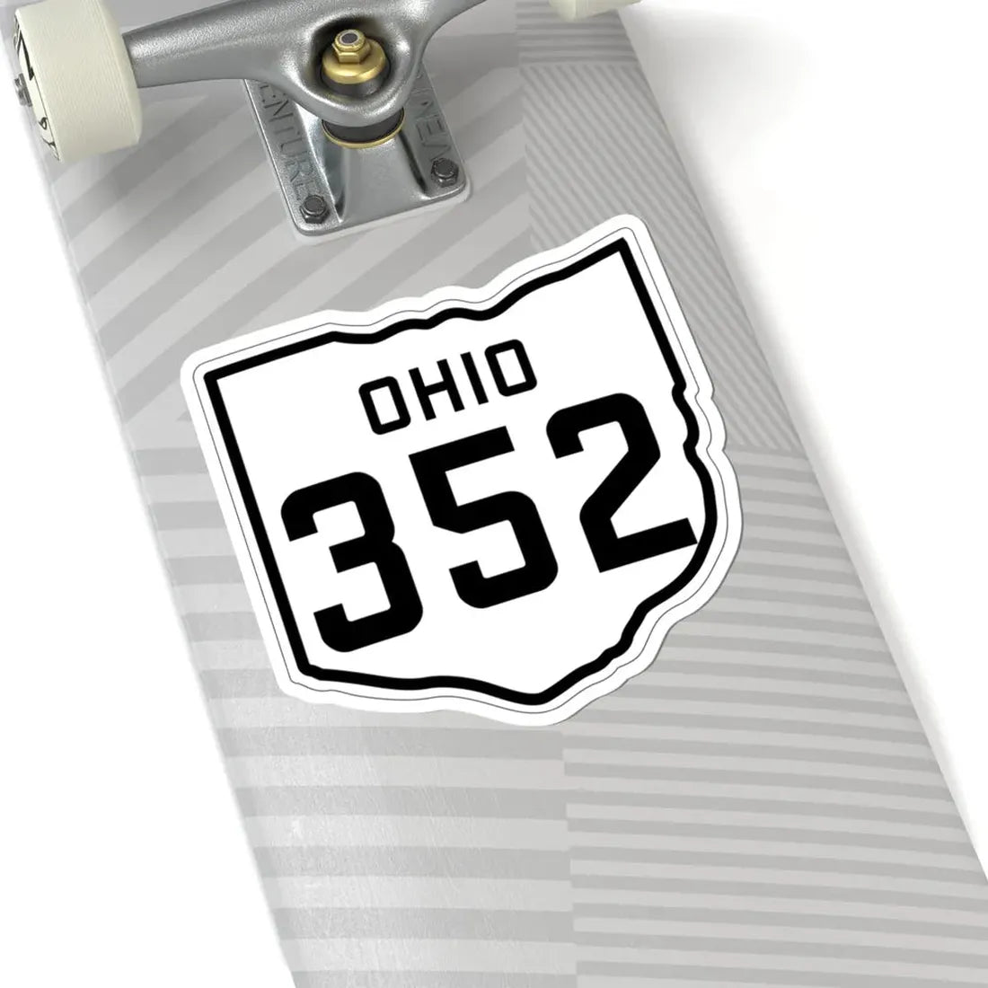 OH-352 1927 (Ohio) (Road Sign) STICKER Vinyl Kiss-Cut Decal - The Sticker Space