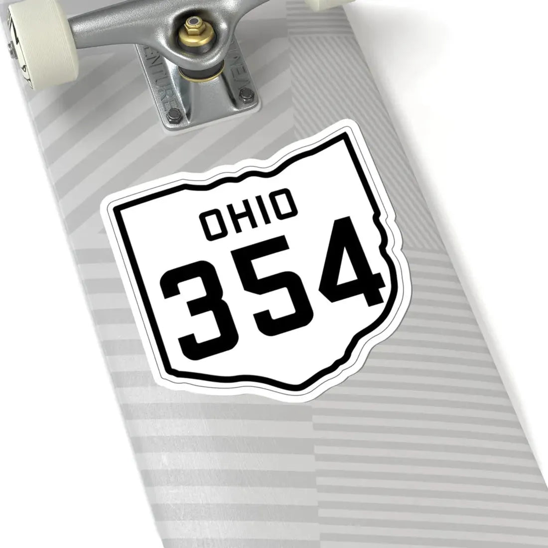 OH-354 1927 (Ohio) (Road Sign) STICKER Vinyl Kiss-Cut Decal - The Sticker Space