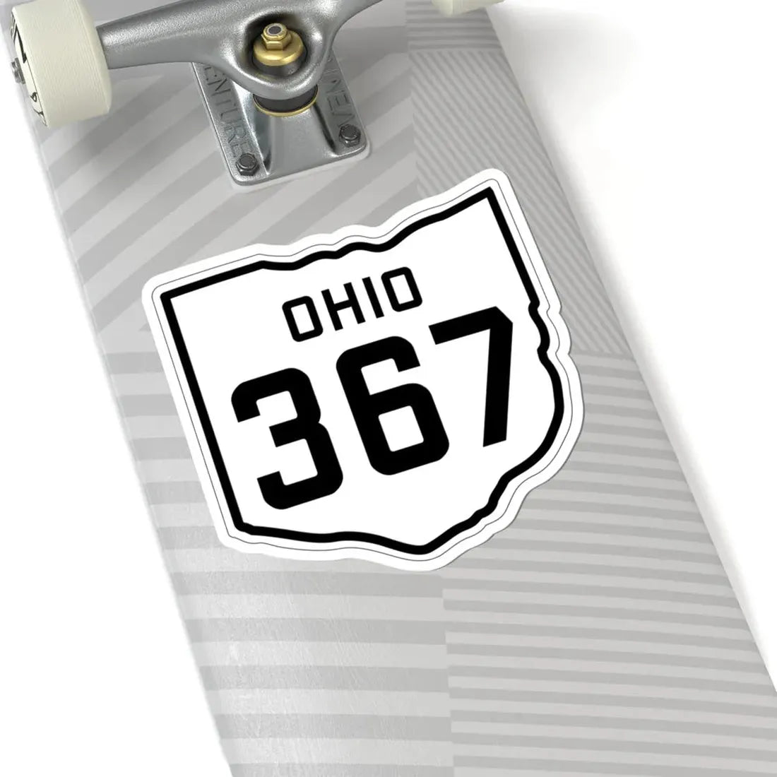 OH-367 1927 (Ohio) (Road Sign) STICKER Vinyl Kiss-Cut Decal - The Sticker Space