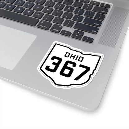 OH-367 1927 (Ohio) (Road Sign) STICKER Vinyl Kiss-Cut Decal - The Sticker Space