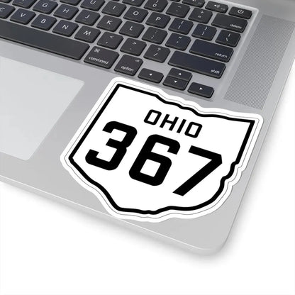 OH-367 1927 (Ohio) (Road Sign) STICKER Vinyl Kiss-Cut Decal - The Sticker Space