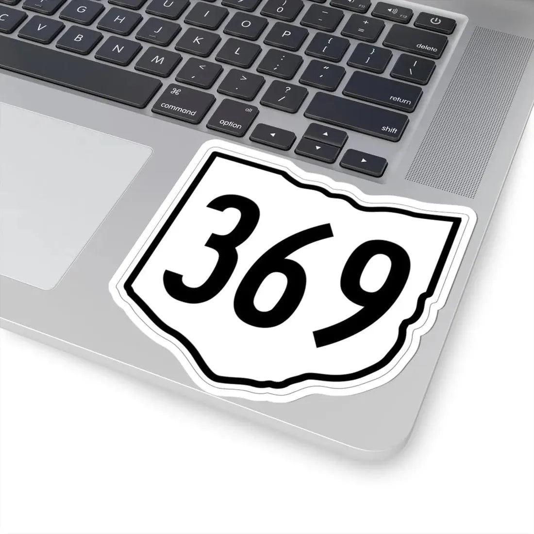 OH-369 1960 (Ohio) (Road Sign) STICKER Vinyl Kiss-Cut Decal - The Sticker Space