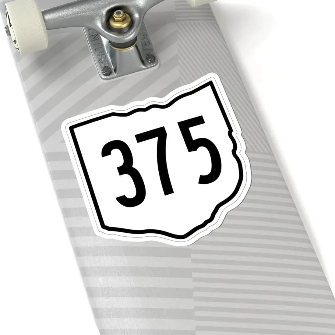 OH-375 1960 (Ohio) (Road Sign) STICKER Vinyl Kiss-Cut Decal - The Sticker Space