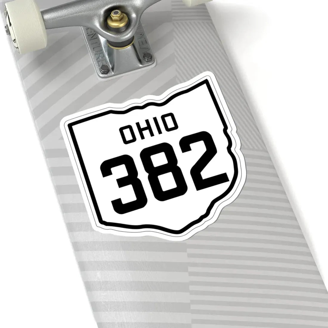 OH-382 1927 (Ohio) (Road Sign) STICKER Vinyl Kiss-Cut Decal - The Sticker Space
