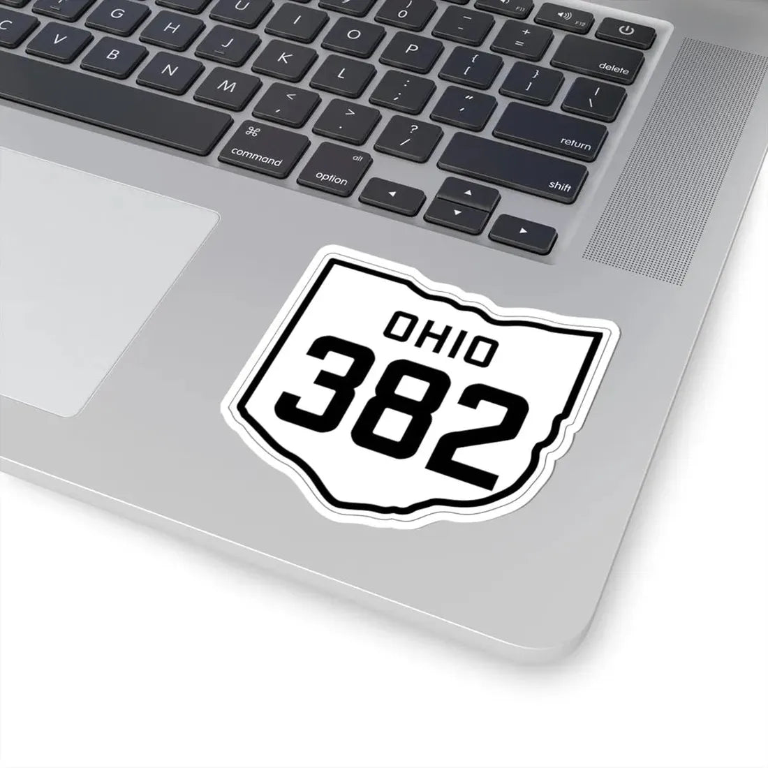 OH-382 1927 (Ohio) (Road Sign) STICKER Vinyl Kiss-Cut Decal - The Sticker Space