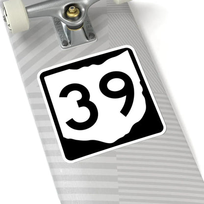 OH-39 (Ohio) (Road Sign) STICKER Vinyl Kiss-Cut Decal - The Sticker Space